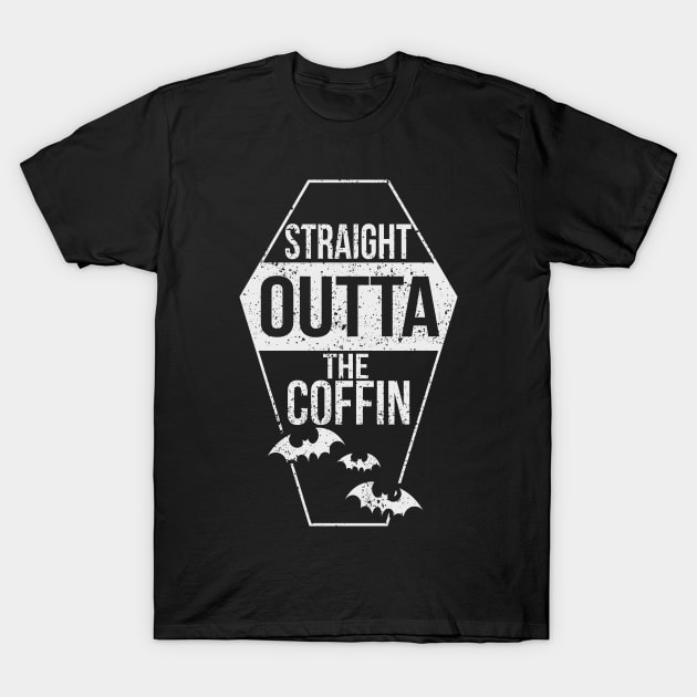 Straight Outta The Coffin T-Shirt by CrypticCoffin